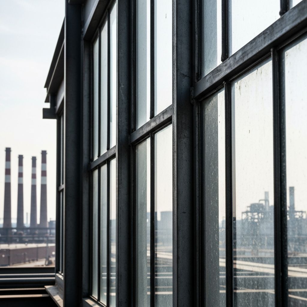 Ventana de Acero Industrial